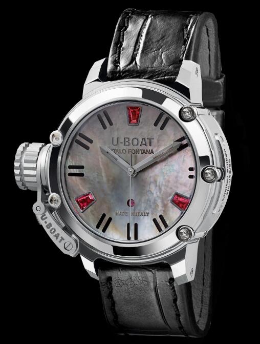 Replica U-BOAT Watch Chimera SS Ruby Mother of Pearl 8017 Replica U-BOAT Watch Chimera SS Ruby Mother of Pearl 8017
